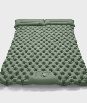 Dubbel Kampeerluchtbed - Extra Breed & Ultralicht Slaapmat voor Camping en Reizen