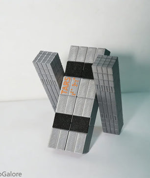 3D Geprinte Tars Robot Model - Metaalafwerking - Sci-Fi Bureau Decoratie