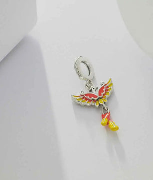 Phoenix Bedel 925 Sterling Zilver - Charm voor Dames Armbanden - Uniek Cadeau