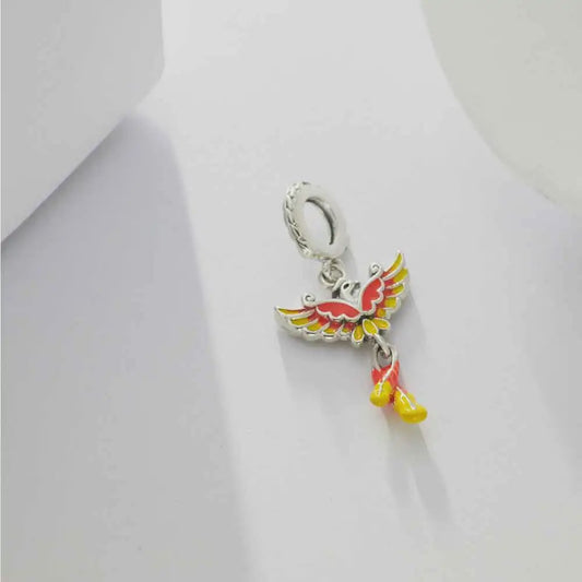 Phoenix Bedel 925 Sterling Zilver - Charm voor Dames Armbanden - Uniek Cadeau