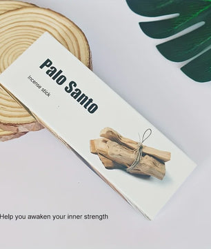 Set van 30 Dikke Geurige Rookwaren: Palo Santo, Salie, Ceder & Koffie - Voor Meditatie & Zuivering