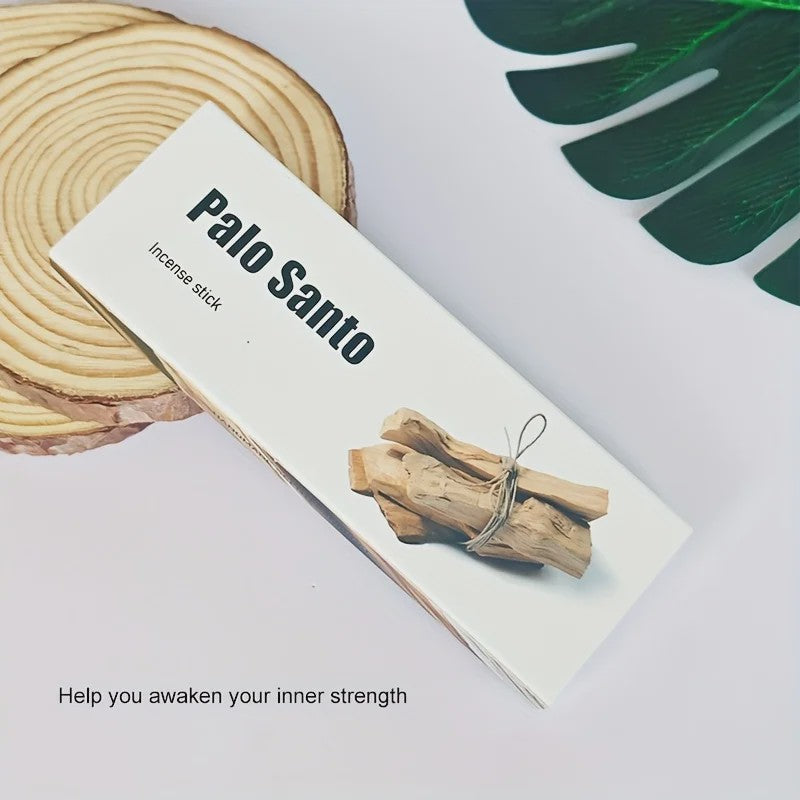 Set van 30 Dikke Geurige Rookwaren: Palo Santo, Salie, Ceder & Koffie - Voor Meditatie & Zuivering