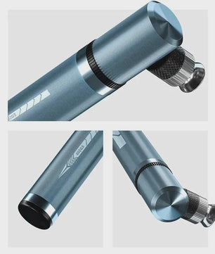 ENLEE Mini Draagbare Fietspomp - Universele Ventielen, Hoge Druk (130 PSI) & Lichtgewicht