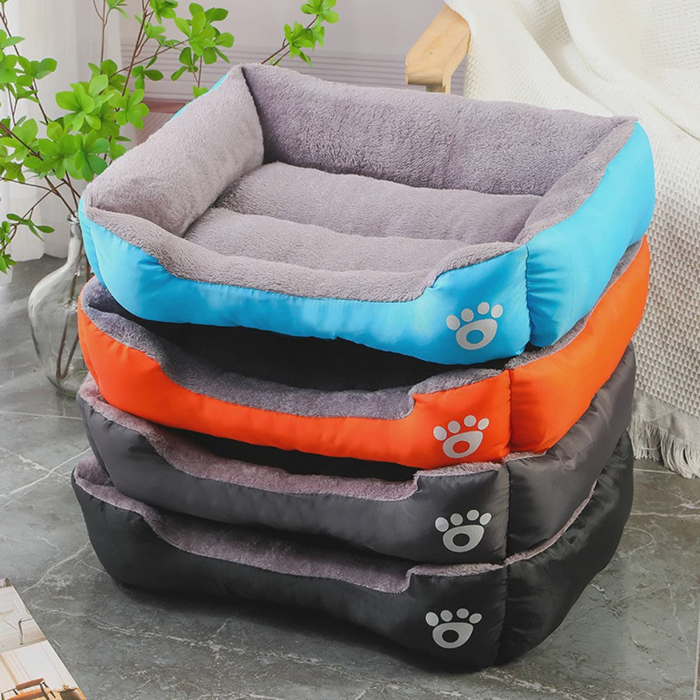 Zacht Hondenkussen Vierkant XL - Warm & Wasbaar Hondensofa voor Medium/Grote Honden & Katten