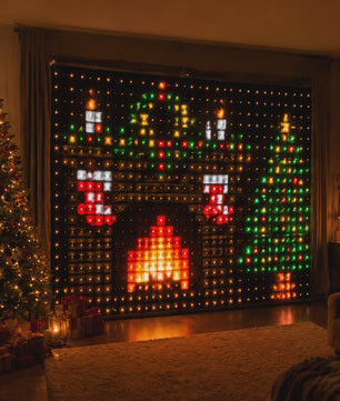 Slimme Pixel Gordijnlampen - RGB LED met USB, Bluetooth & APP Bediening