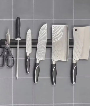 Krachtige Magnetische Messenhouder - Multifunctioneel & Zonder Boren Ophangen