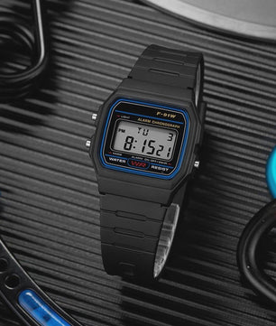 Luxe Digitale Heren & Kinder Horloge - Waterdicht, LED & Alarm
