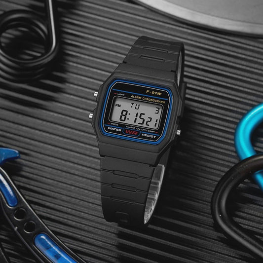 Luxe Digitale Heren & Kinder Horloge - Waterdicht, LED & Alarm