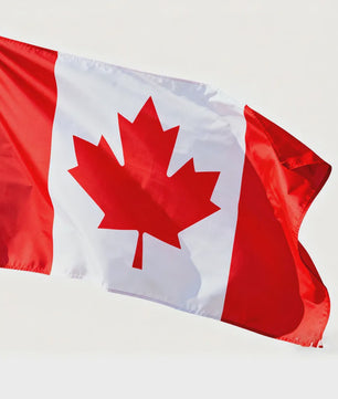 Canadese Vlag met Esdoornblad - Polyester - 3 Maten