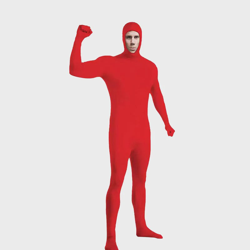 Zentai Jumpsuit: Onzichtbaar Spandex Bodysuit voor Cosplay, Halloween & Feesten