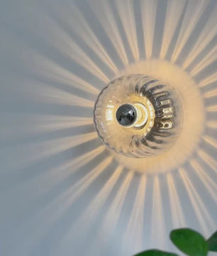 Moderne LED Plafondlamp Glas - Bauhaus Stijl, Retro Design voor Woonkamer, Hal & Corridor