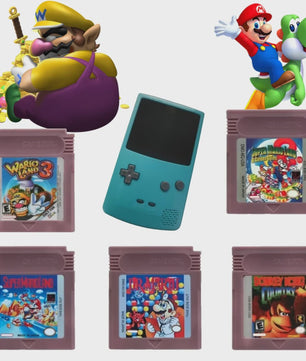 16-Bit Game Cartridge voor GBC/GBA: Wario Land, Donkey Kong & Yoshi Collectie