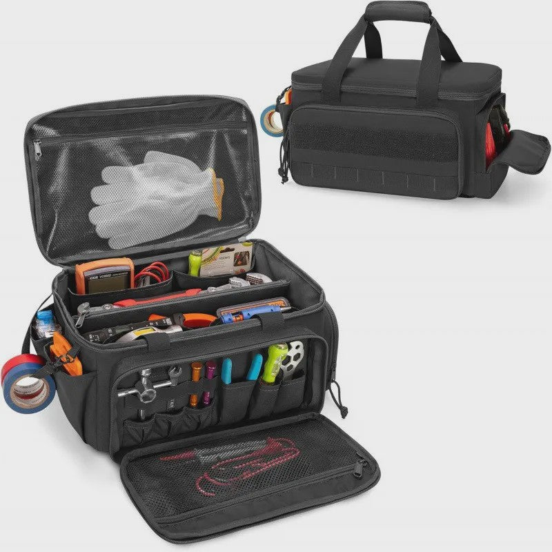 Robuuste 14" Gereedschapstas - Duurzame Werkorganizer voor Handyman & Timmerman