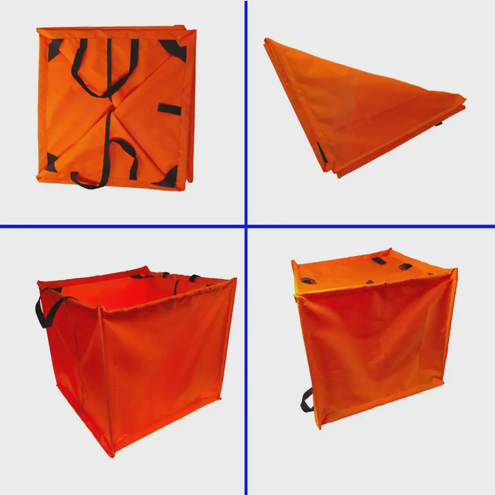 Opvouwbare Opbergtas voor Klimtouwen & Accessoires - Nylon Cube