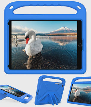 Schokbestendige EVA Kinderhoes met Handvat & Standaard voor iPad 10.2, 10.9, 11 inch