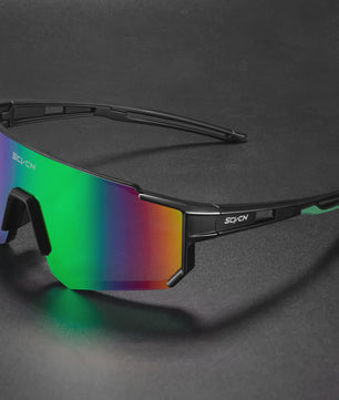SCVCN Fietsbril Sport Zonnebril UV400 - Wielrennen, MTB, Outdoor