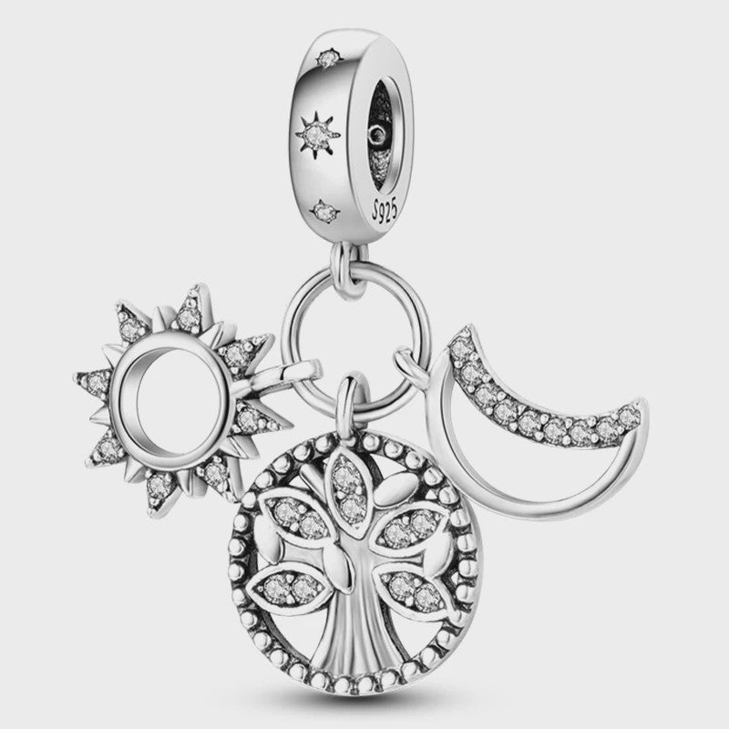 925 Sterling Zilver Bedels voor Armband - Bow, Kruis, Levensboom - DIY Sieraden