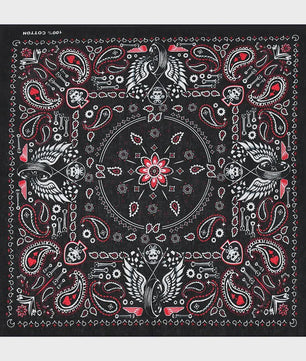 Skull Bandana Katoen - Hip Hop Stijl Hoofddoek & Accessoire