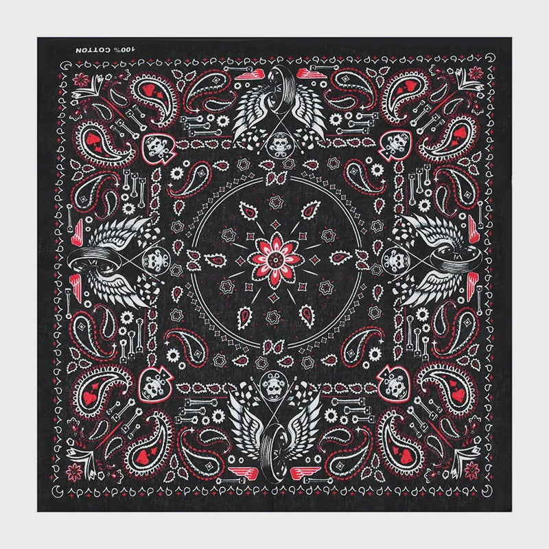 Skull Bandana Katoen - Hip Hop Stijl Hoofddoek & Accessoire