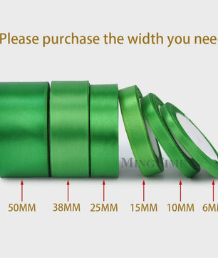 Satijnen Lint 22 Meter - Diverse Breedtes (6mm t/m 50mm) voor Decoratie & Knutselen