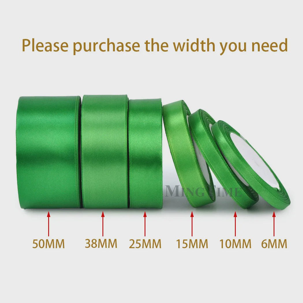 Satijnen Lint 22 Meter - Diverse Breedtes (6mm t/m 50mm) voor Decoratie & Knutselen