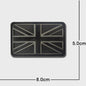 3D PVC Vlag Patches - Rubberen Militaire Emblemen met Klittenband