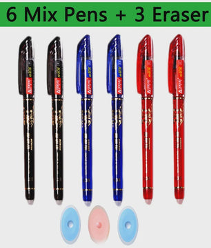 Set van 25 Kawaii Uitwisbare Gelpennen - Vloeiend Schrijven en Wissen voor School & Kantoor