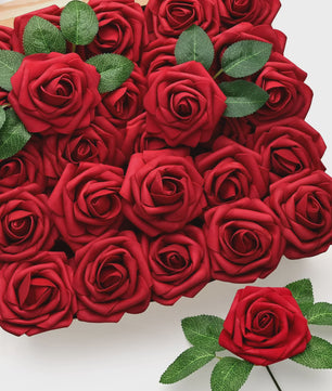 Kunst Rozen Foam - Set van 10 tot 100 Stuks - Decoratie Bruiloft, Feest & Cadeau