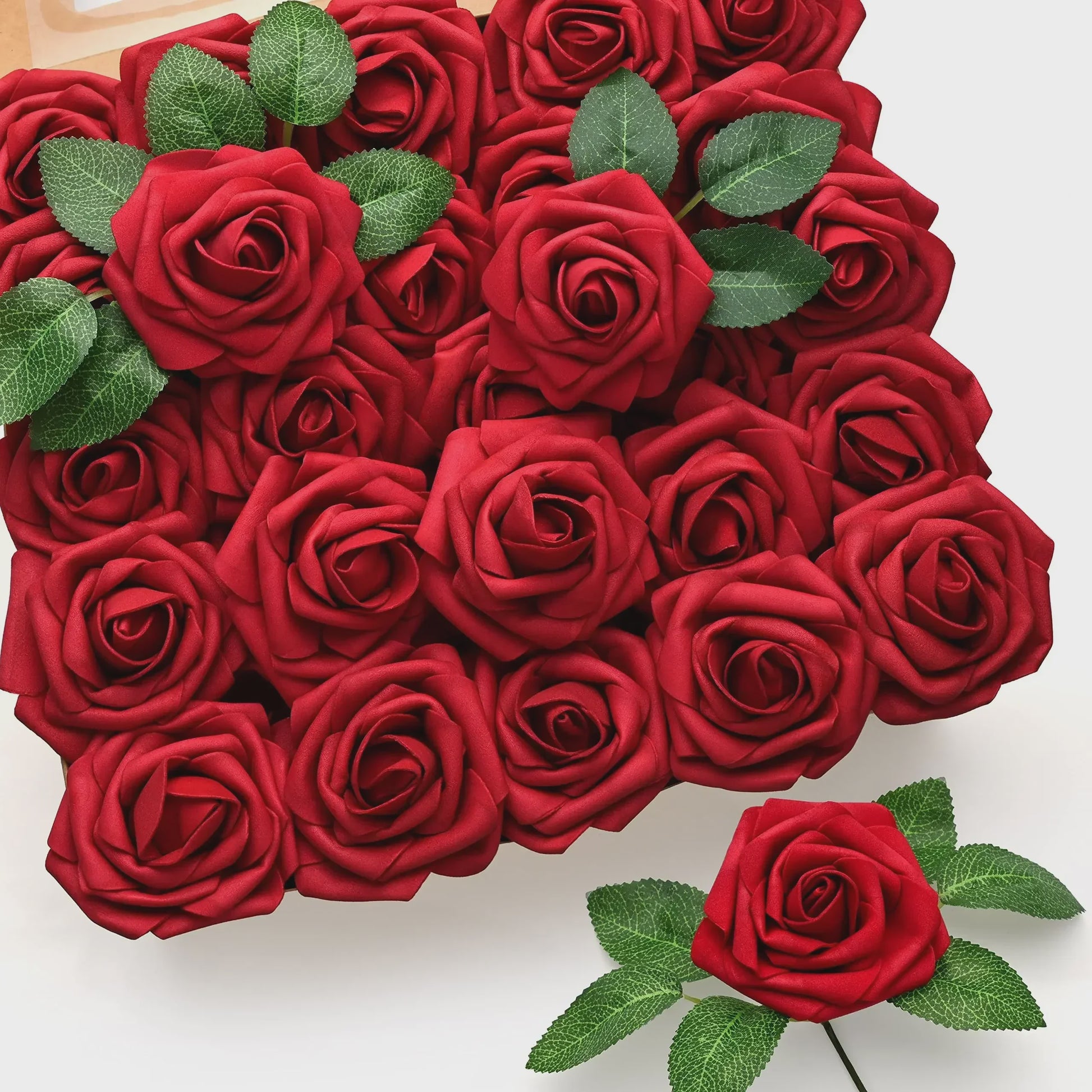 Kunst Rozen Foam - Set van 10 tot 100 Stuks - Decoratie Bruiloft, Feest & Cadeau