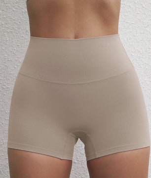 Hoge Taille Compressie Sportshorts voor Dames - Squat Proof & Zacht