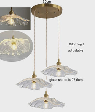 Vintage Bloemen Glazen Hanglamp - Sfeervolle Decoratie voor Woonkamer & Slaapkamer