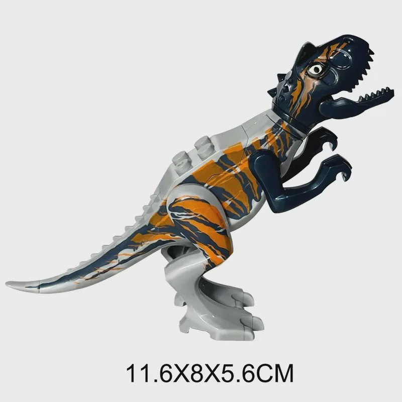Grote Dinosaurus Bouwstenen Set - T-Rex, Velociraptor & Meer - Speelgoed voor Kinderen