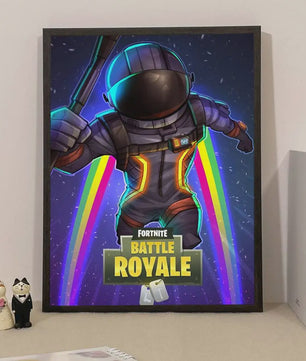 Fortnite Game Poster - Decoratieve Muurkunst voor Fans