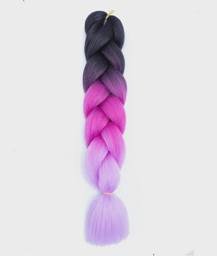 24 Inch Jumbo Braiding Hair Synthetisch Haar Ombre Crochet Braid Extensions voor Dames