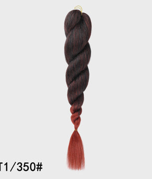 Ombre Jumbo Synthetisch Vlecht Haar - 2-Tone Kleuren voor DIY Kapsels