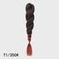 Ombre Jumbo Synthetisch Vlecht Haar - 2-Tone Kleuren voor DIY Kapsels