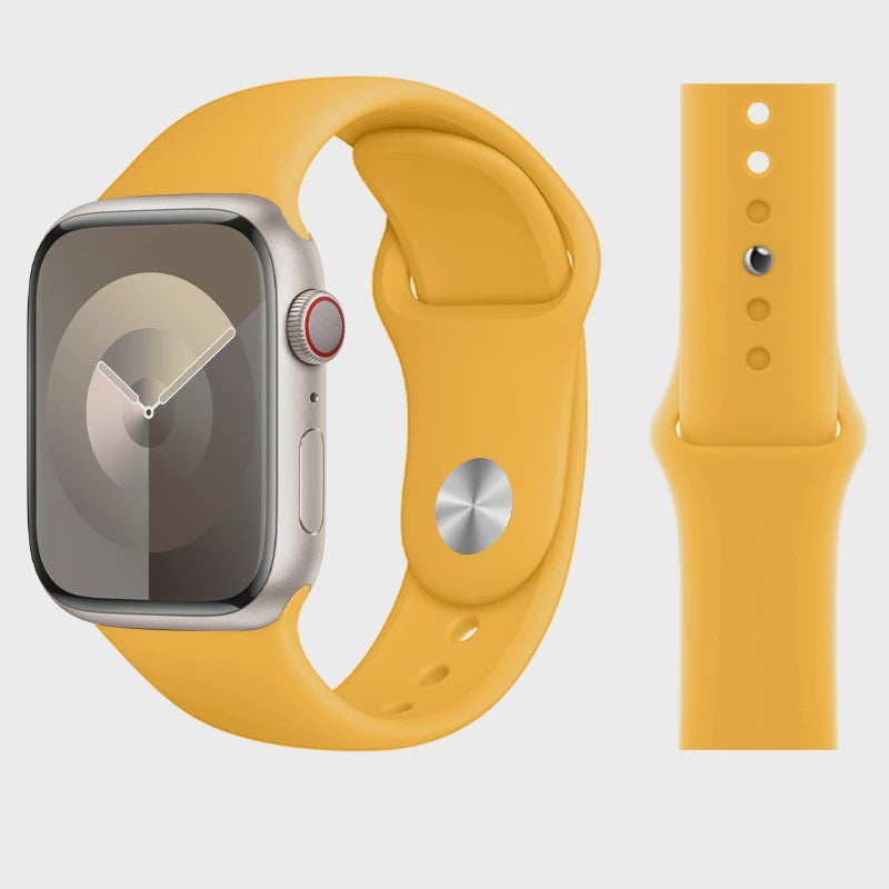 Sport Siliconen Bandje voor Apple Watch 38-49mm - Serie 1 t/m 11, SE, Ultra
