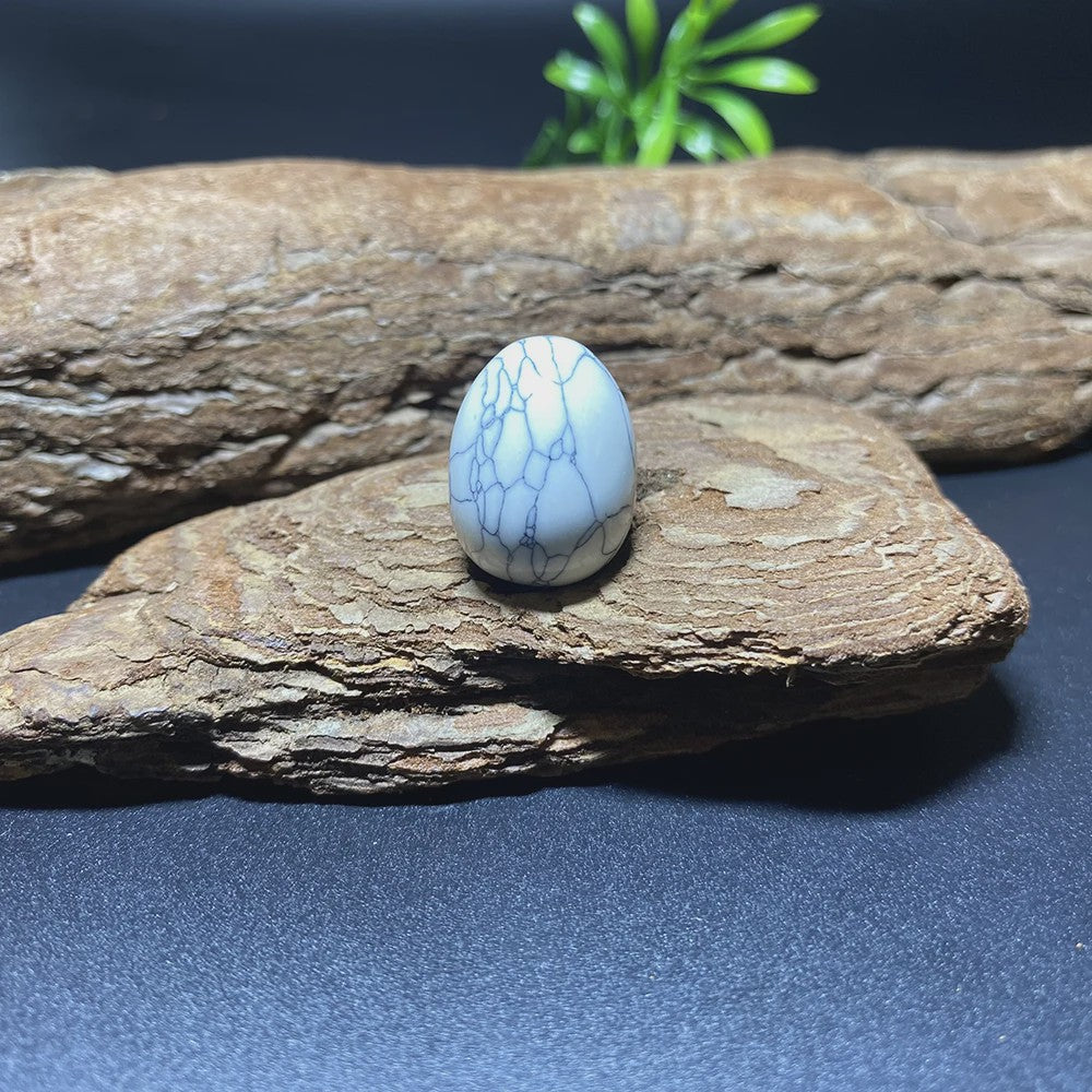Natuurstenen Ei - Kleine Gepolijste Steen voor Meditatie, Stressverlichting & Decoratie