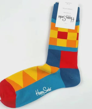Happy Socks Heren Sokken Katoen - Maat 41-46 EU