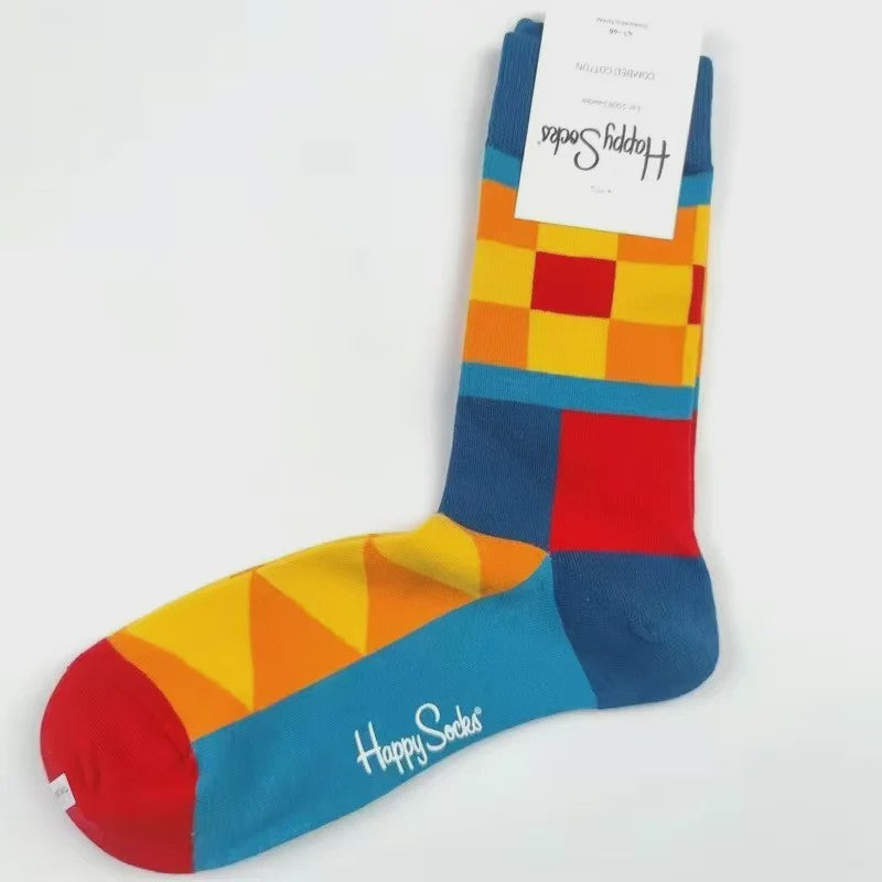 Happy Socks Heren Sokken Katoen - Maat 41-46 EU
