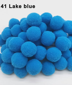 Mix van Zachte Pompoms (8-30mm) voor Knutselen, Decoratie & Speelgoed