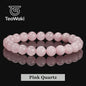 Natuurstenen Armbanden (4-10mm) - Amethist, Tijgeroog & meer - Unisex Reiki Healing