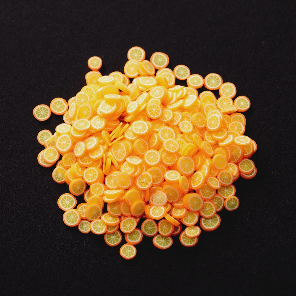 1000x Polymeer Klei Fruit Schijfjes - DIY Sieraden, Epoxy & Telefoon Decoratie