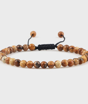 Natuurlijke 4mm Kralen Armbanden - Agate & Onyx - Yoga, Gebed & Stijlvol