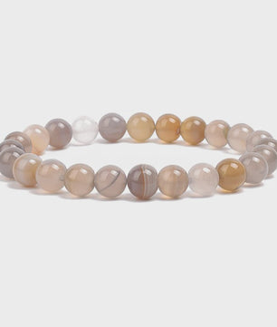 Natuurstenen Kralen Armband - Amethist, Aquamarijn, Jade & meer