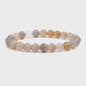 Natuurstenen Kralen Armband - Amethist, Aquamarijn, Jade & meer