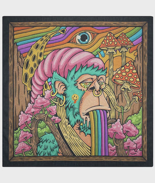Unisex Katoenen Bandana met Dierenprint & Paisley Motief - Veelzijdig te Dragen