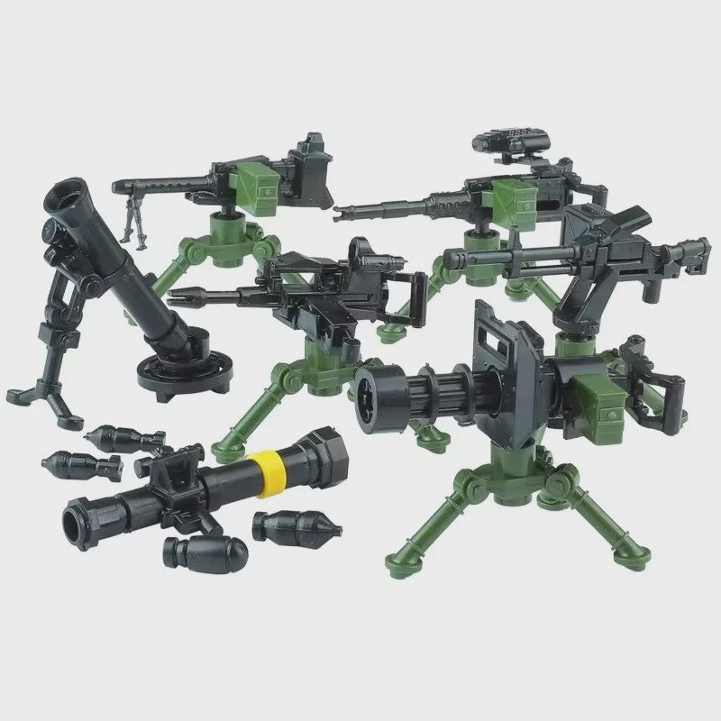 Bouwstenen Militaire Special Forces Commando Figuren met Wapens
