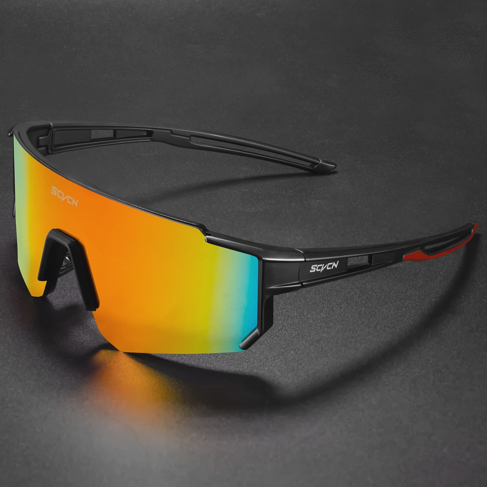 SCVCN Sportfietsbril voor Heren & Dames - UV400 Bescherming, Wielrennen, Mountainbiken & Outdoor