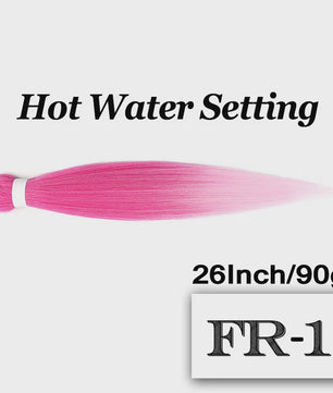 Pre-stretched Braiding Hair 26 Inch - Synthetische Haarverlengingen voor Crochet Braids in Kleuren